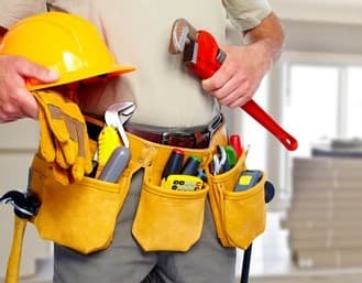 Professional handyman repair and maintenance services in Kensington MD - skilled craftsman with tools and safety equipment
